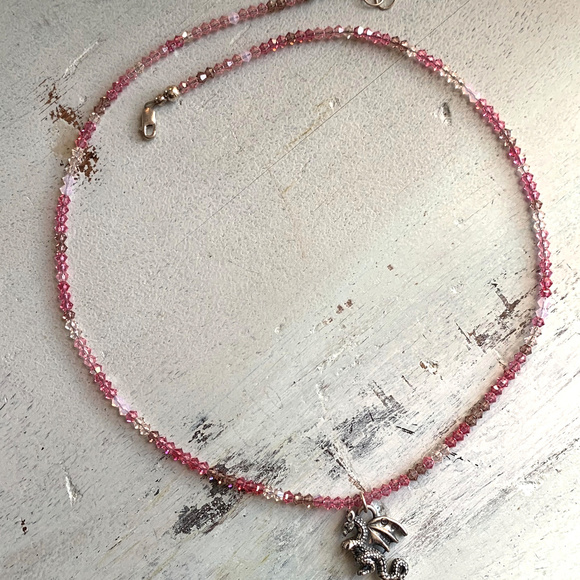 Rose Swarovski Crystal & Silver Dragon Suite - Picture 3 of 6